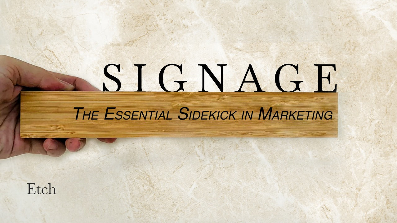 Signages: The Essential Sidekick in Marketing
