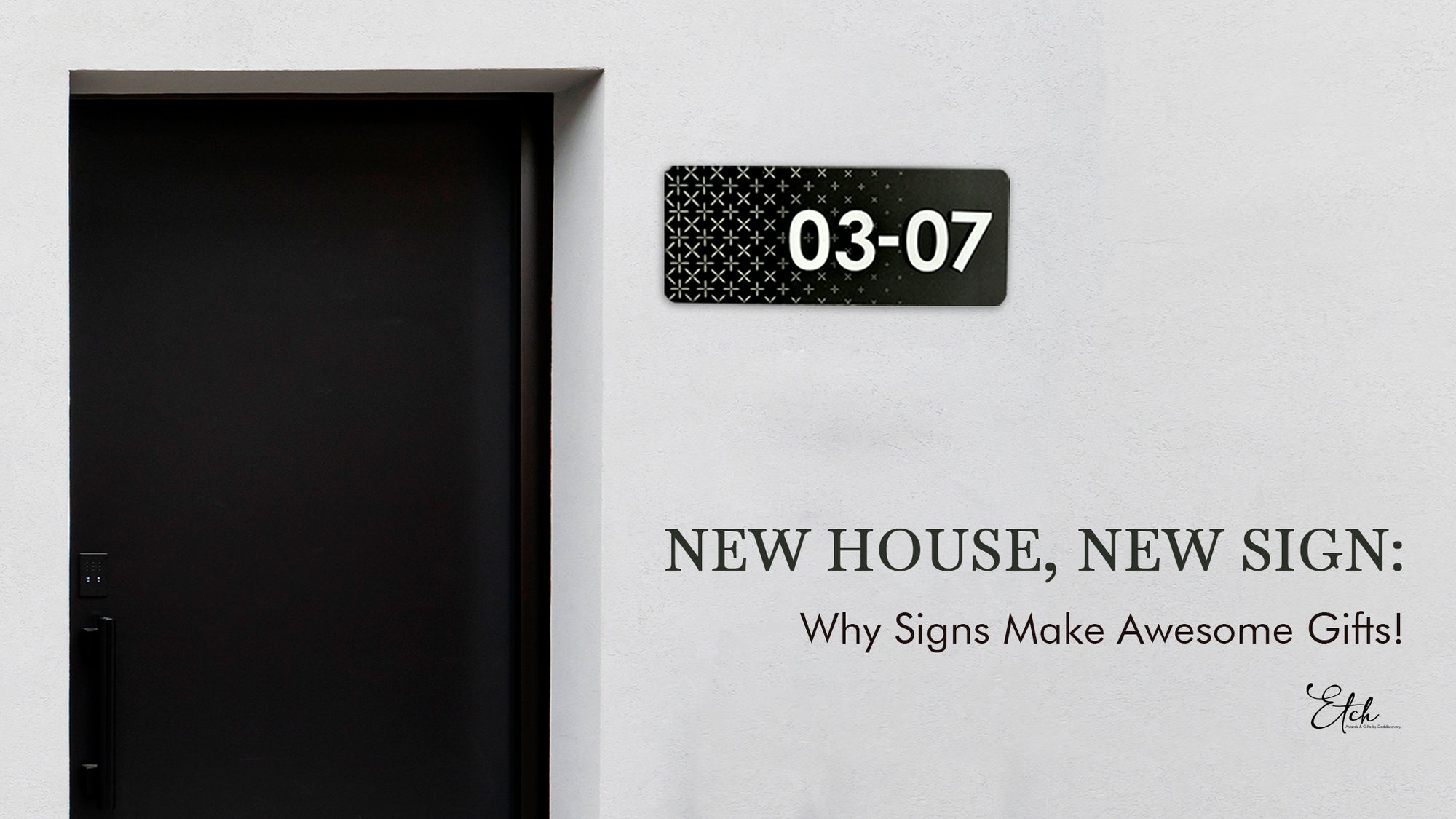 New House, New Sign: Why Signs Make Awesome Gifts!