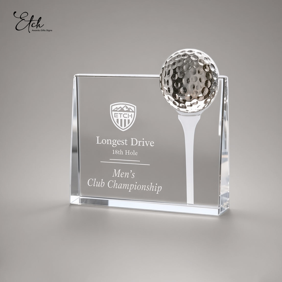 Crystal Golf Drive Excellence Award