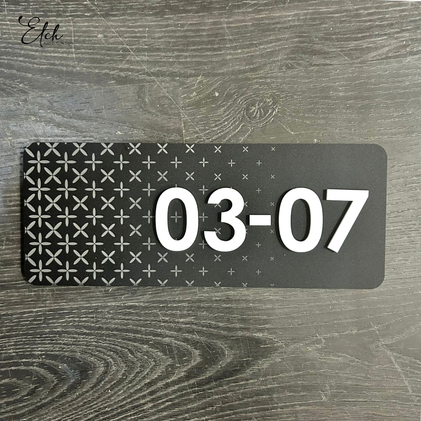 Modern Home Unit Sign Series 1