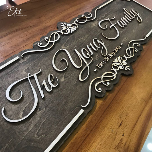 Family Name Sign