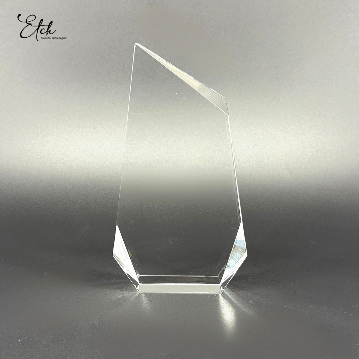 Slanted Peak Crystal Award
