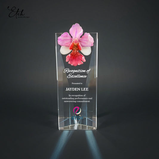 Triangular Orchid Crest Award